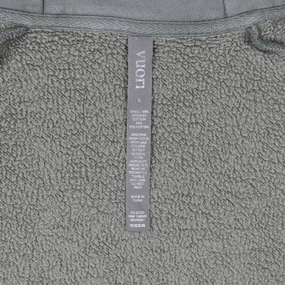 Vuori Gray Oversize Hoodie Sweatshirt - Picture 4 of 7